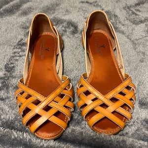 Leather sandals